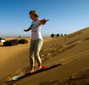morocco sand boarding